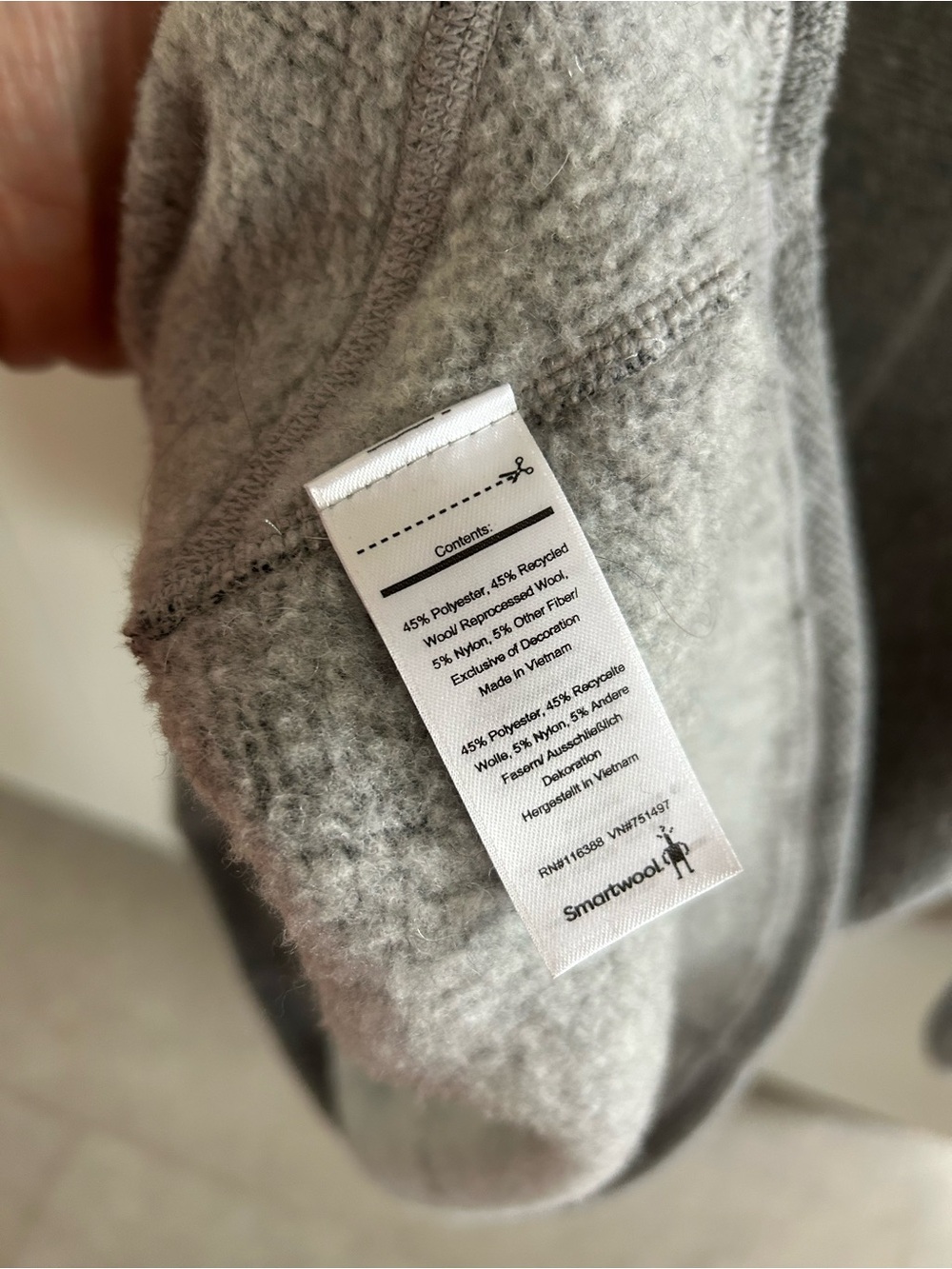 Smartwool Hudson Trail Fleece/Sweater - Picture 7 of 7